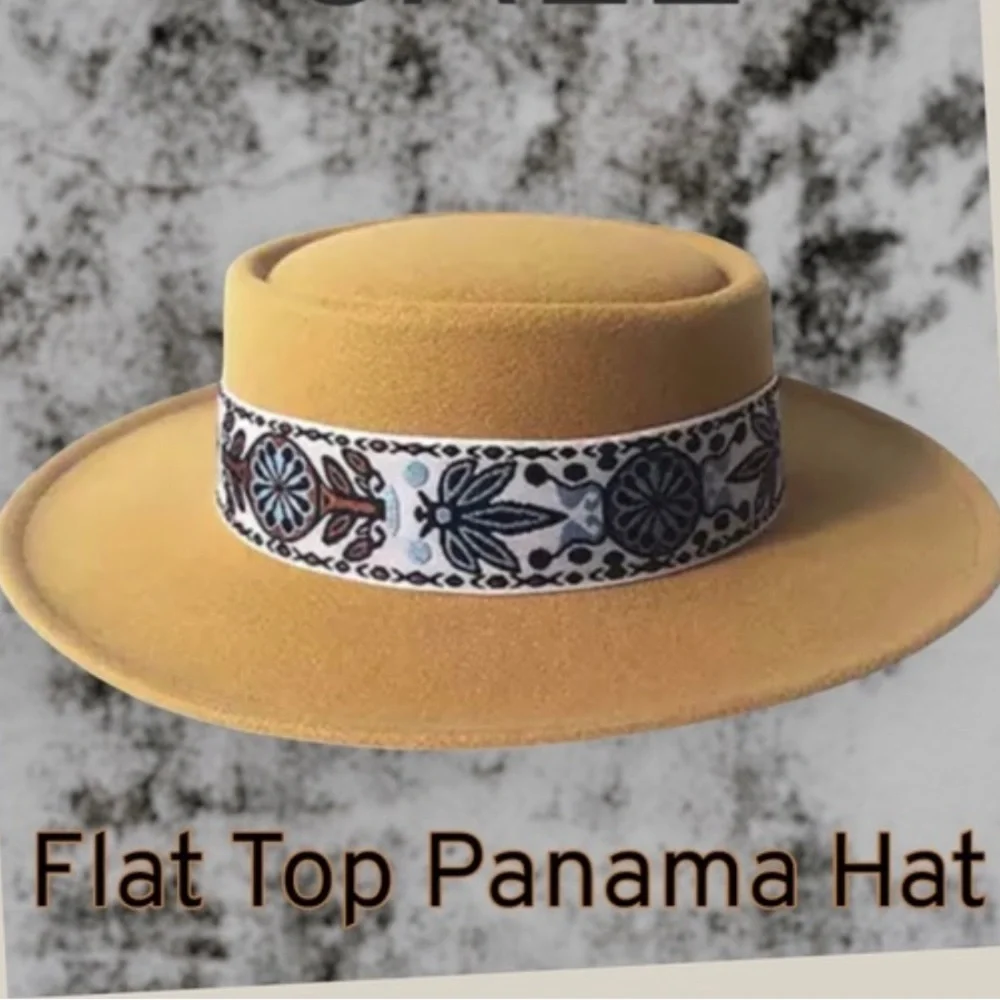 Wonderly OS Camel Panama Hat - Picture 3 of 12